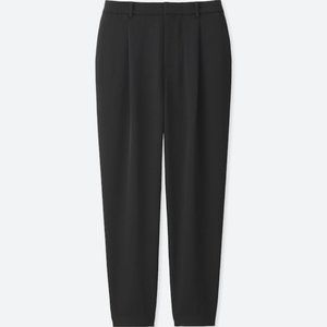 Uniqlo Black Drape Slack Work Pants